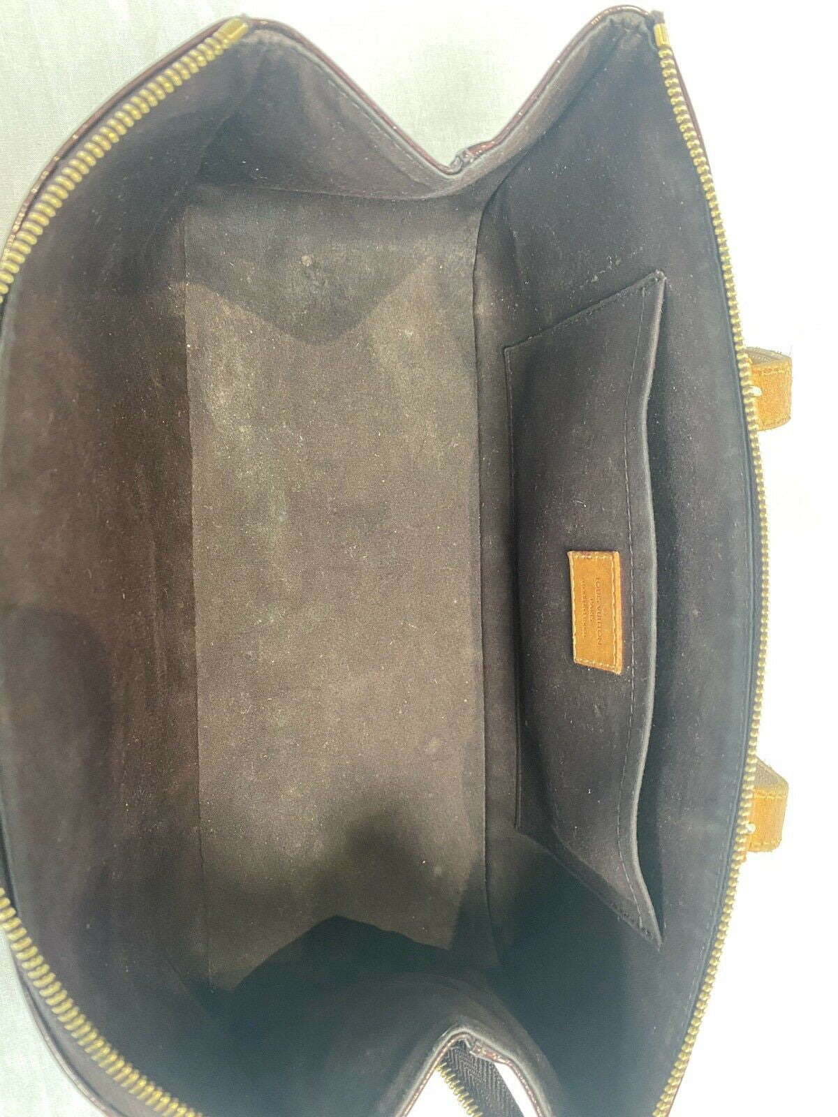 LOUIS VUITTON Rosewood Monogram Vernis Shoulder Bag Amarante