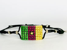 Load image into Gallery viewer, 18k Pippo Perez Cameroon Flag Bracelet