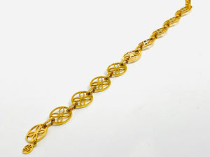 John Hardy Floral Bracelet 18 kt Yellow Gold