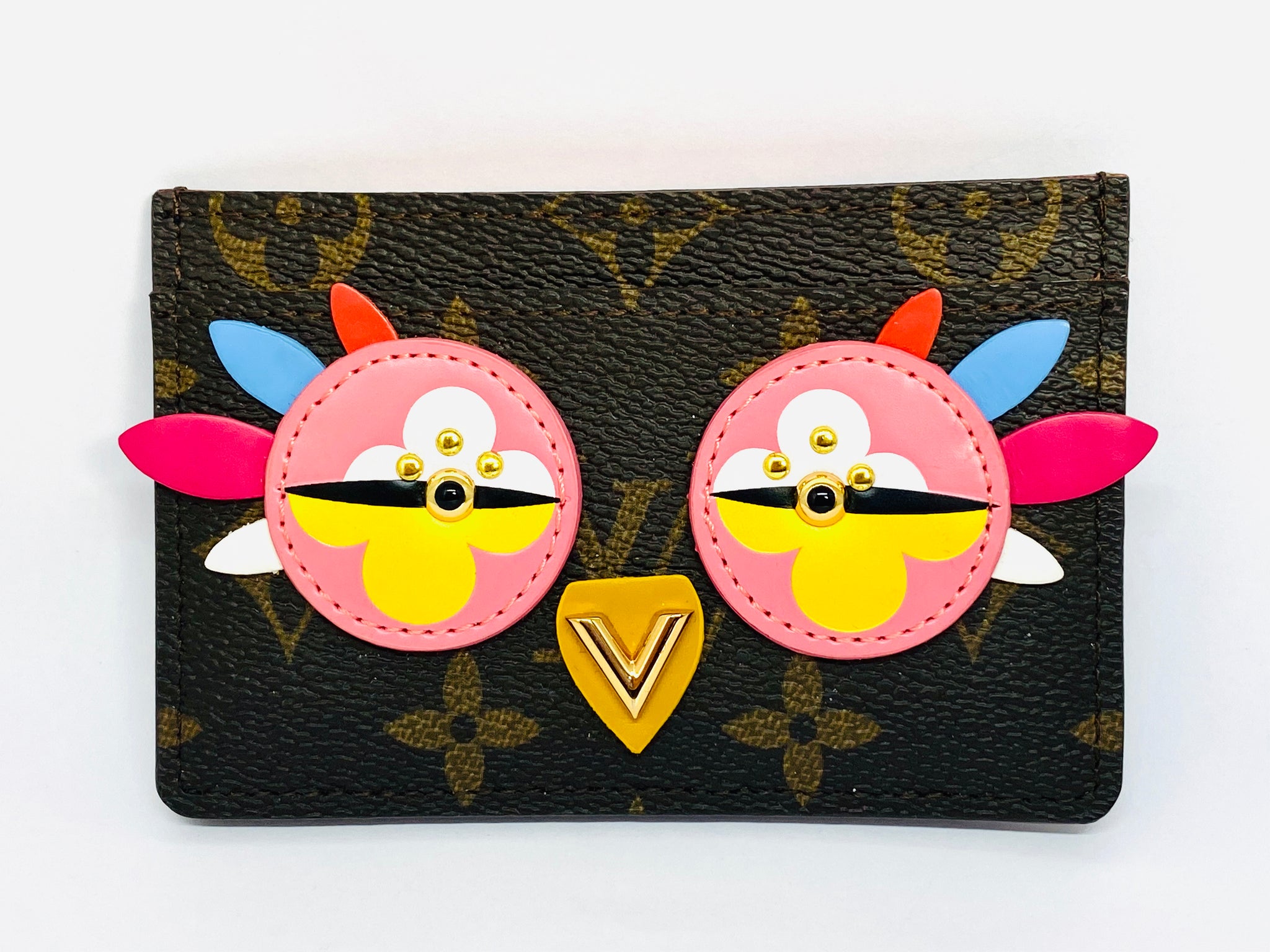 Victorine Wallet Owl Monogram