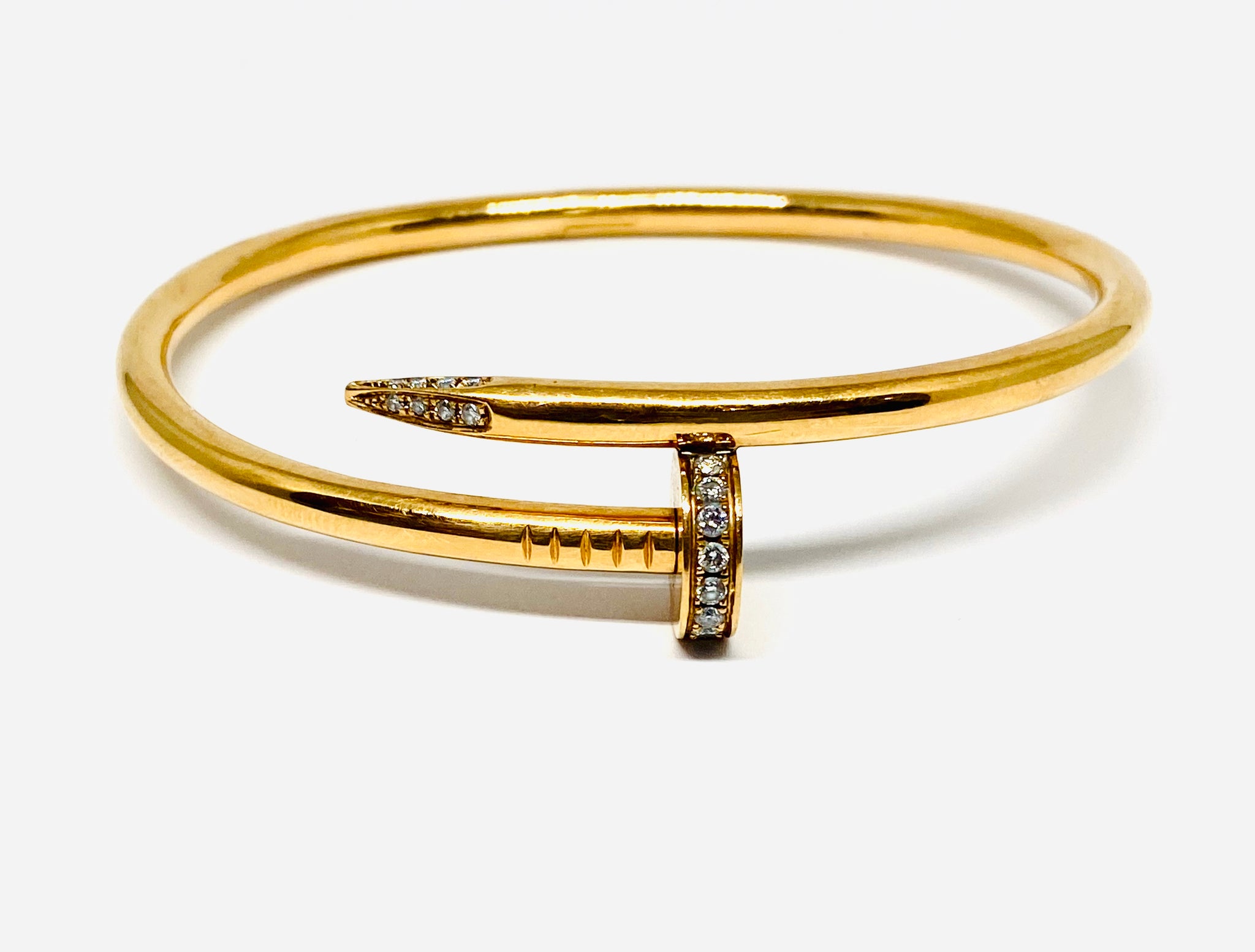Cartier Juste un Clou - White Gold Bracelets