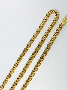 14 Kt Yellow Gold Franco Chain Necklace