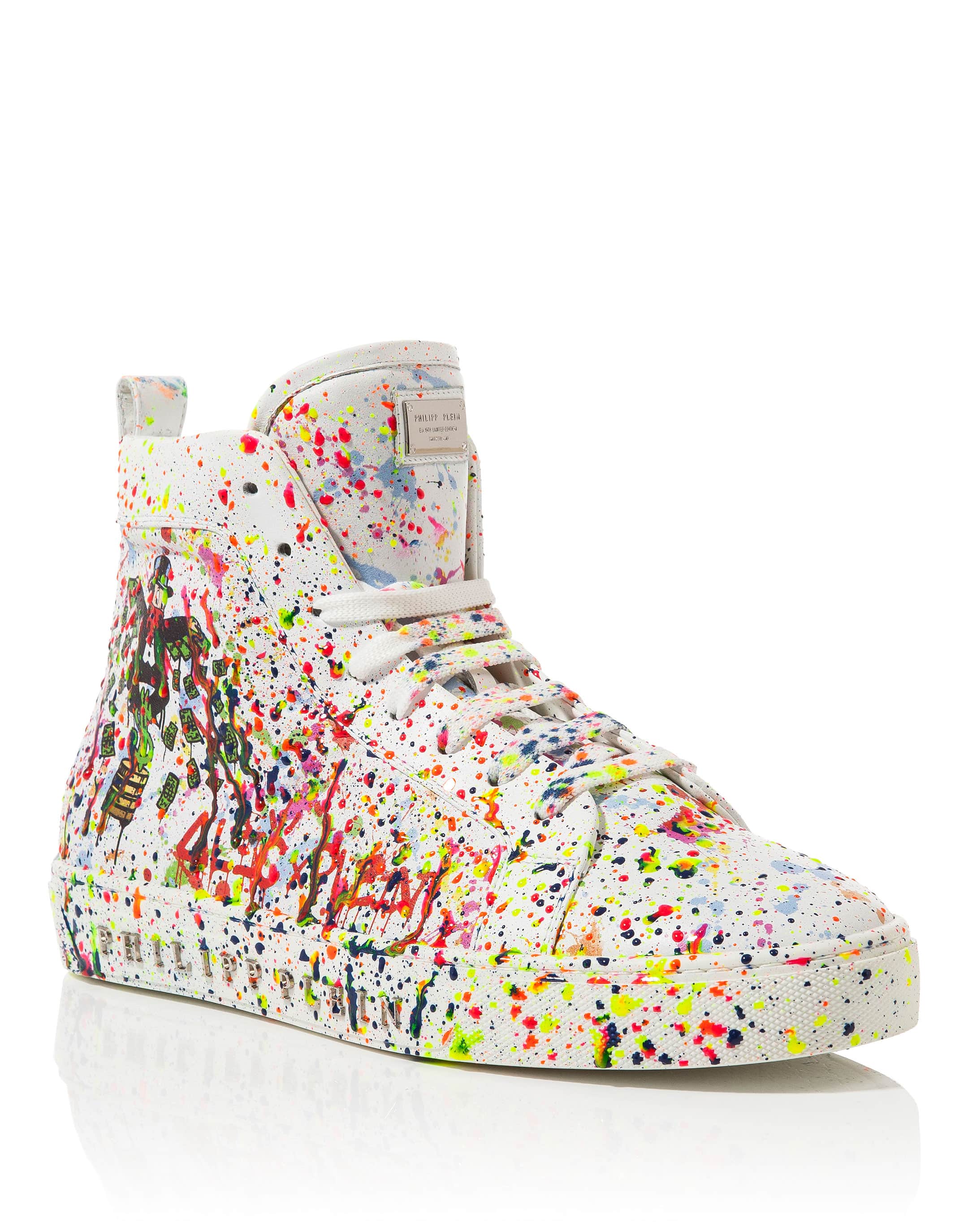 activation difference Wait a minute Philipp Plein Alec Monopoly "Alec Two" Hi-Top Sneakers –  Marinaloanandjewelry