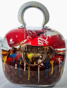 'Color Therapy' Art Bag Sculpture by Fred Allard