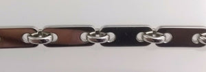 Cartier 18 kt White Gold Fidelity Heart Key Bar Link Bracelet with Matching Key