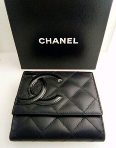 Chanel Ivory Quilted Caviar Leather Wallet On Chain  Rich Diamonds