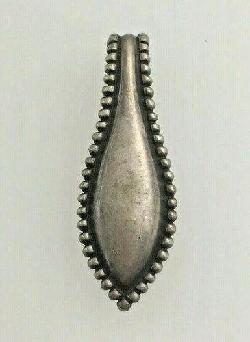 James Avery Silver Long Beaded Pendant